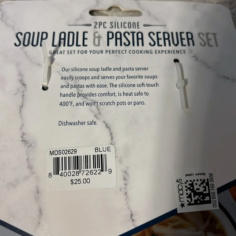 Art cook silicone solid Turner and slotted spoon and sole imposter server.